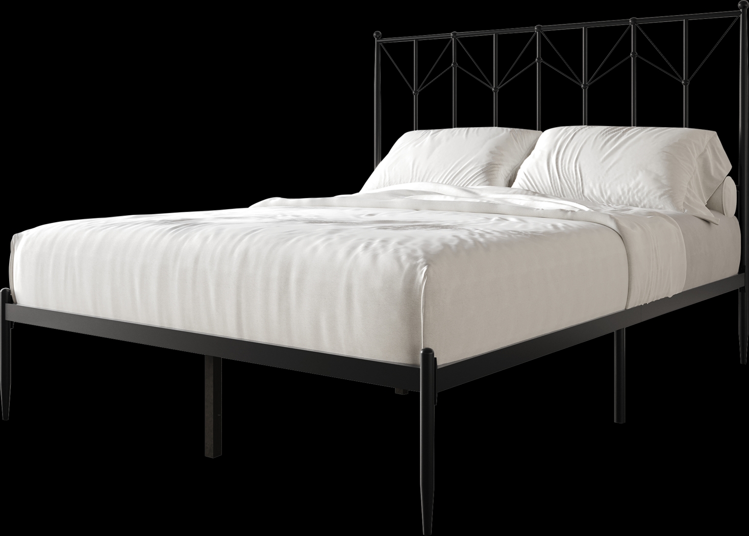 Yewair Black Twin Bed - Thumbnail - Image 1