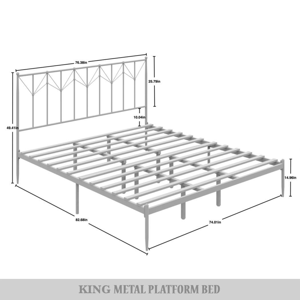 Yewair Brown King Bed - Thumbnail - Image 7