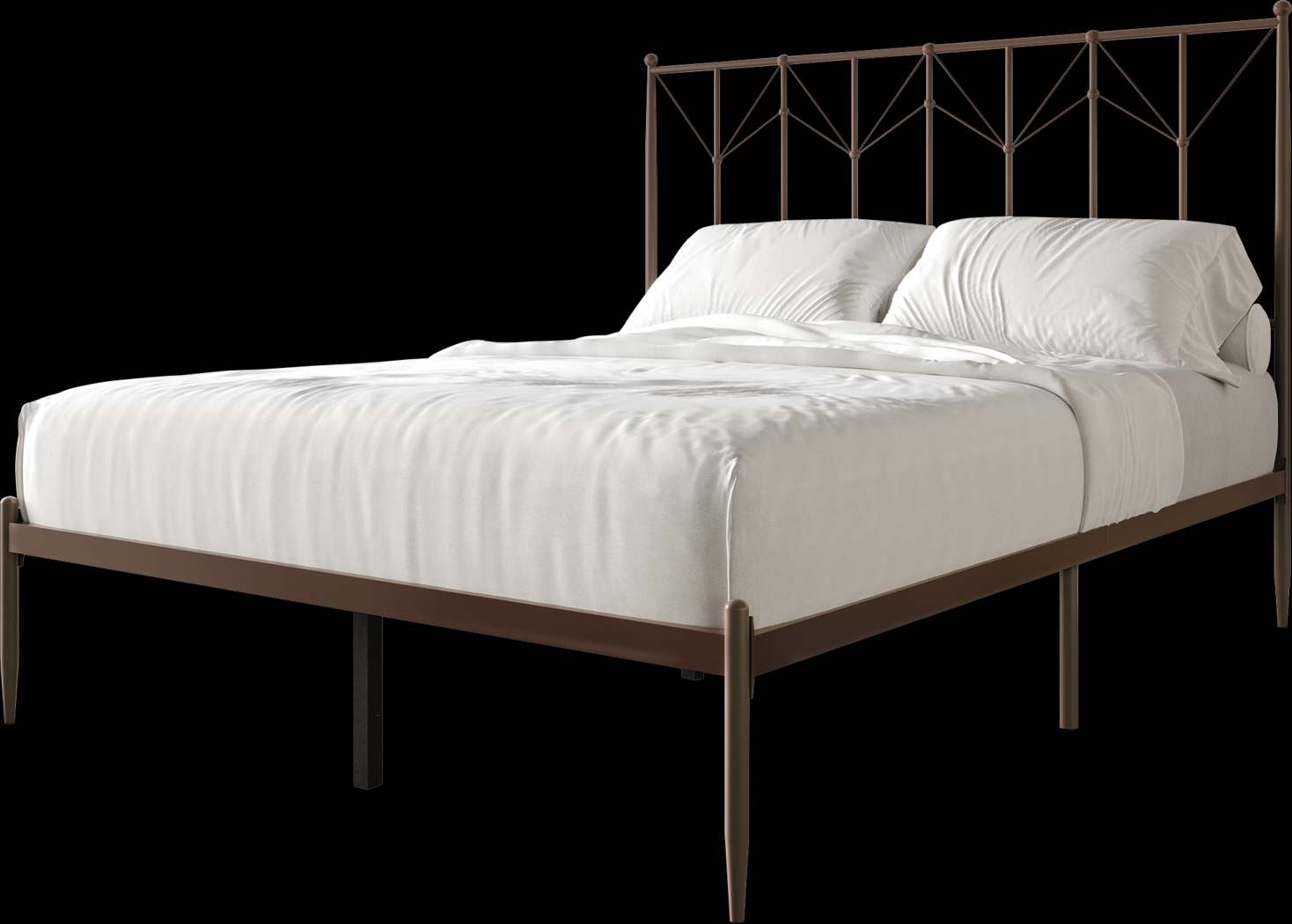 Yewair Brown King Bed - Thumbnail - Image 1