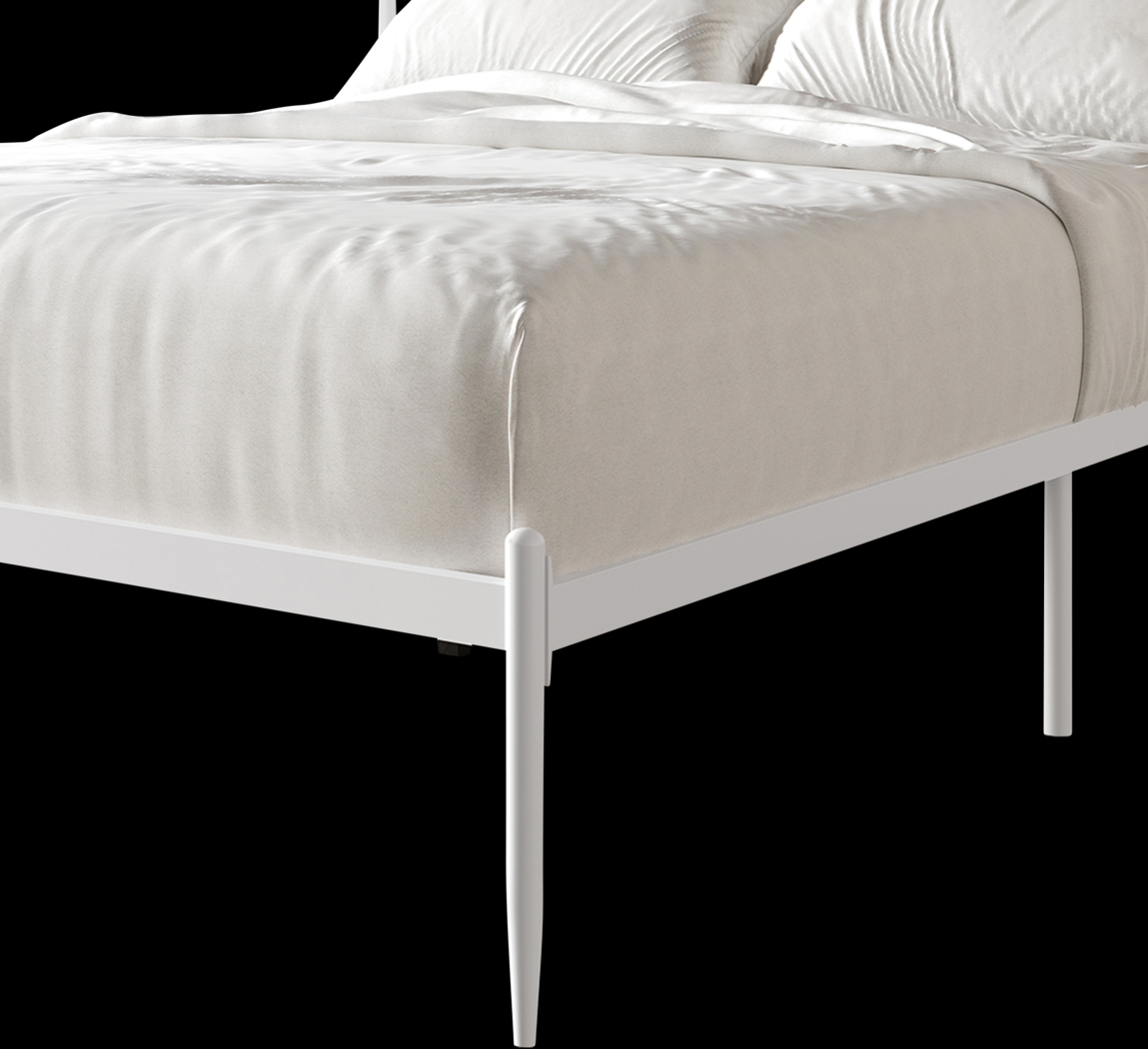 Yewair White Twin Bed - Thumbnail - Image 5