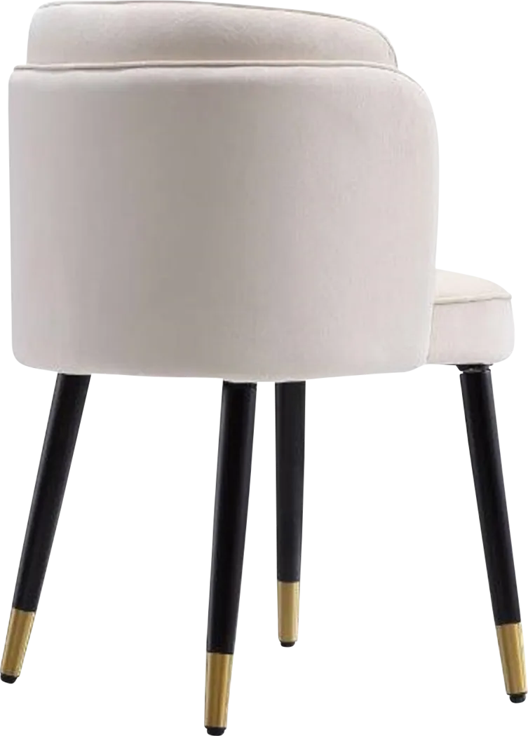 Yewex Cream Side Chair - Thumbnail - Image 6