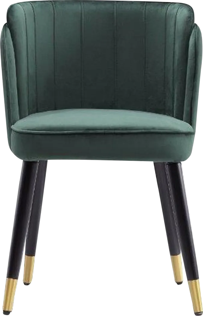 Yewex Green Side Chair - Thumbnail - Image 3