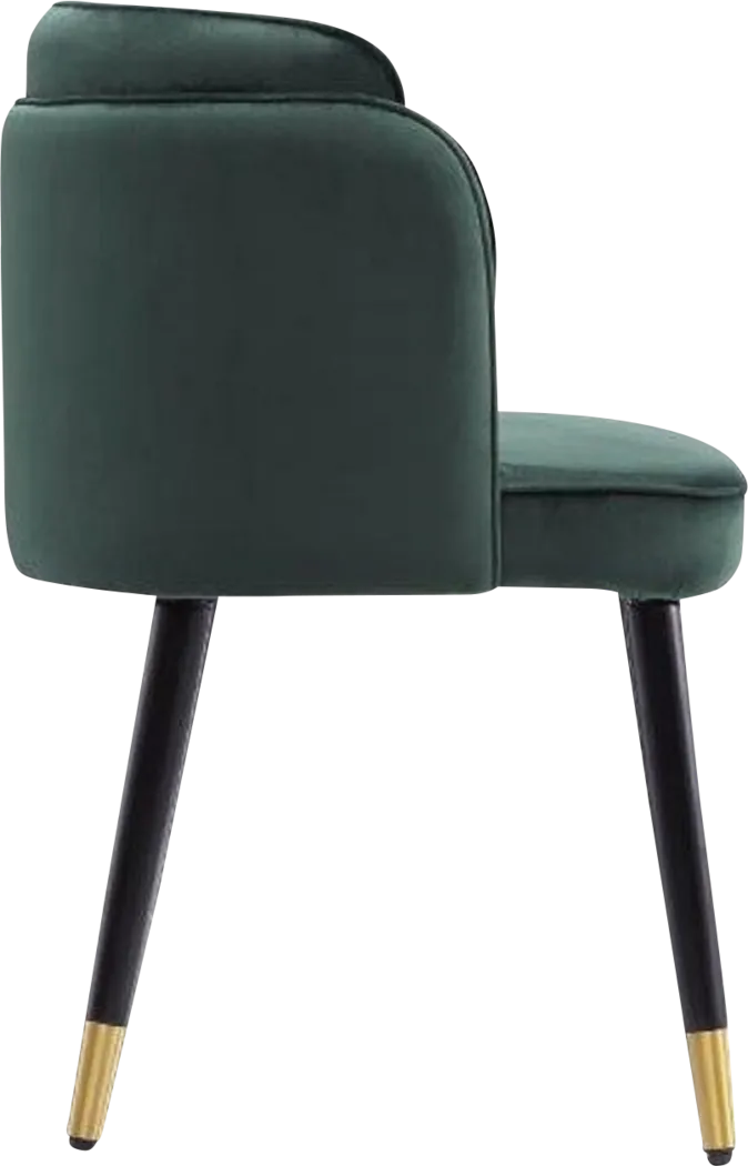 Yewex Green Side Chair - Thumbnail - Image 4