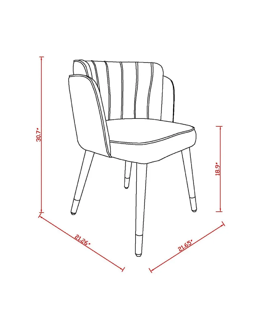 Yewex Green Side Chair - Thumbnail - Image 7