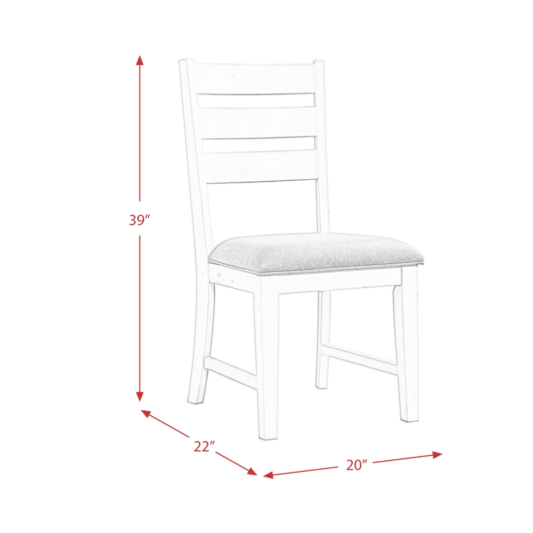 Yewnite Natural Side Chair, Set of 2 - Thumbnail - Image 3