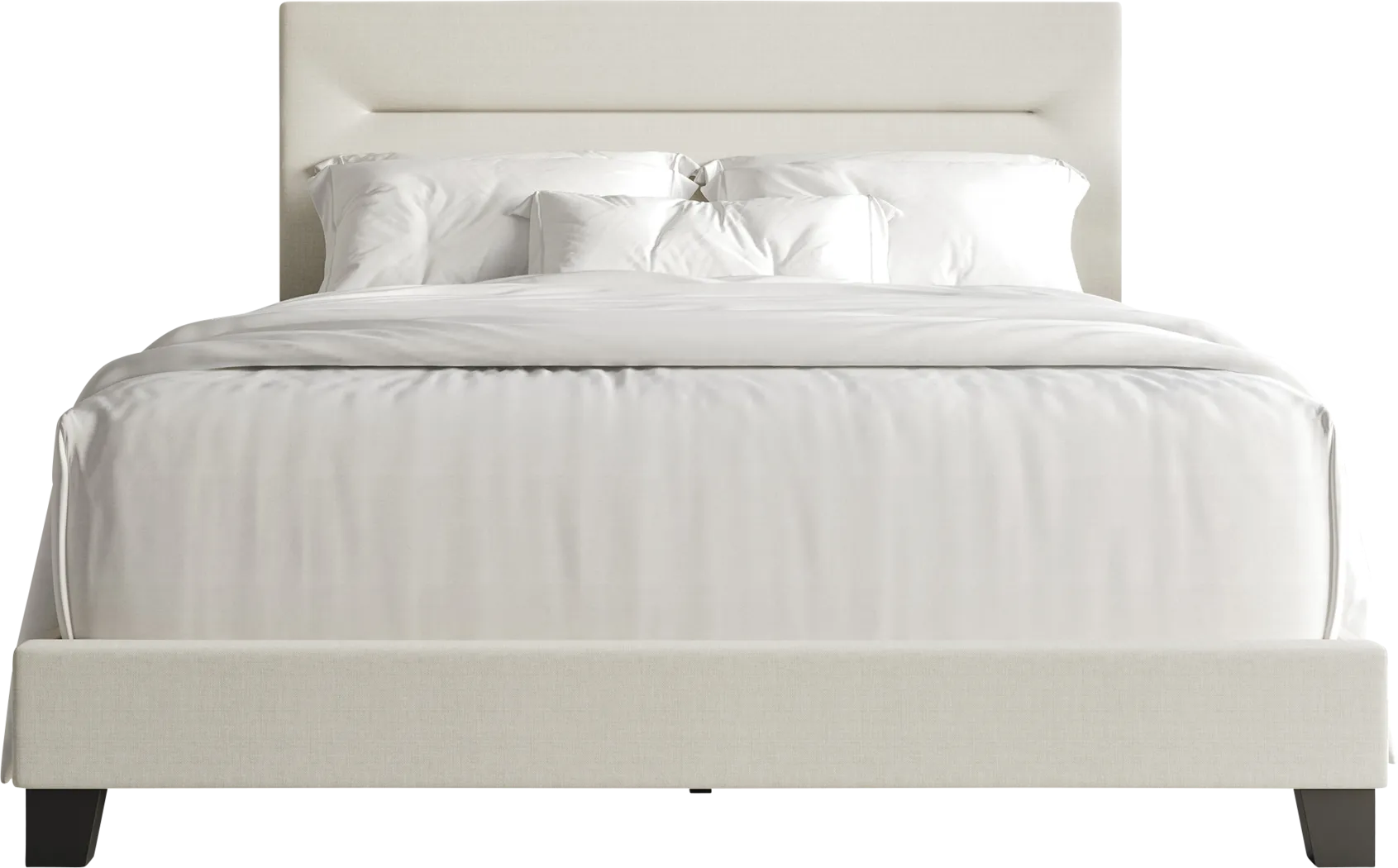 Yewrow Beige Full Bed - Thumbnail - Image 4