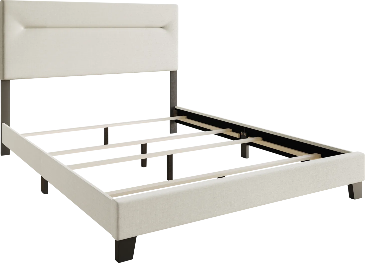 Yewrow Beige King Bed - Thumbnail - Image 4