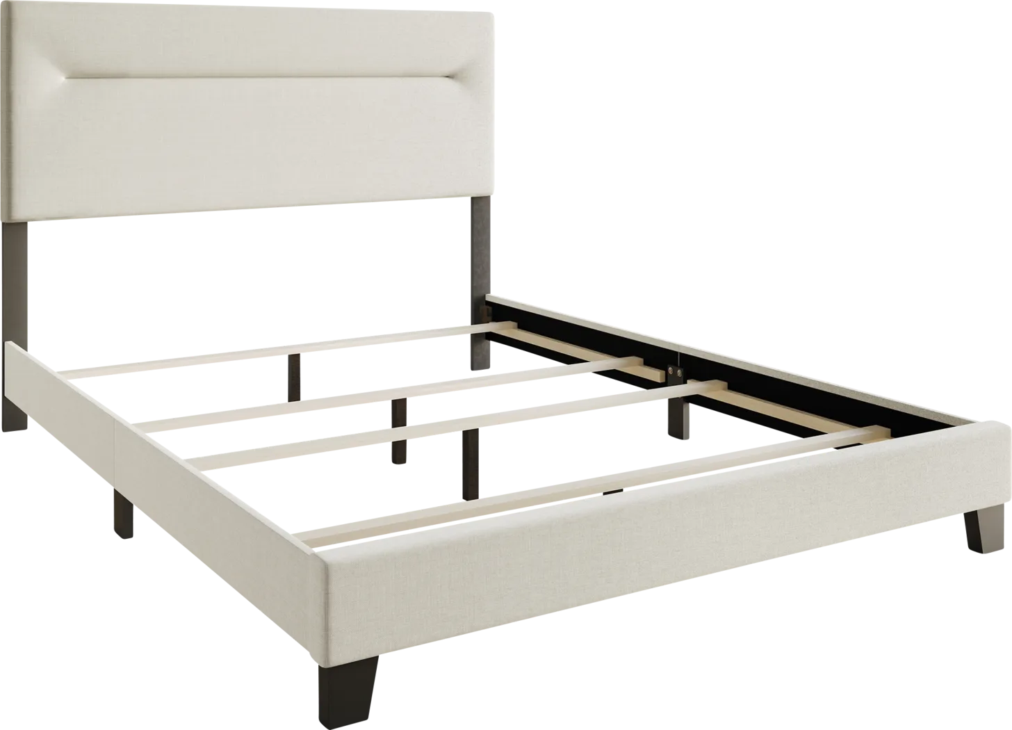 Yewrow Beige Queen Bed - Thumbnail - Image 4