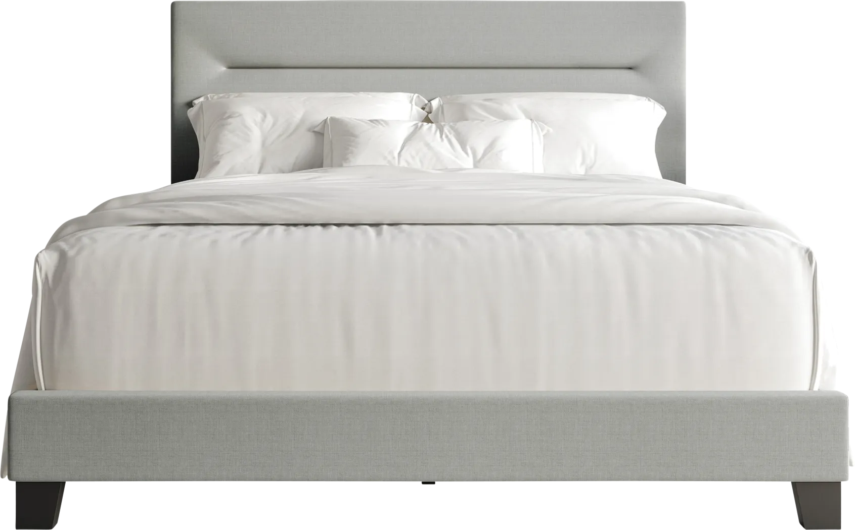 Yewrow Gray King Bed - Thumbnail - Image 3