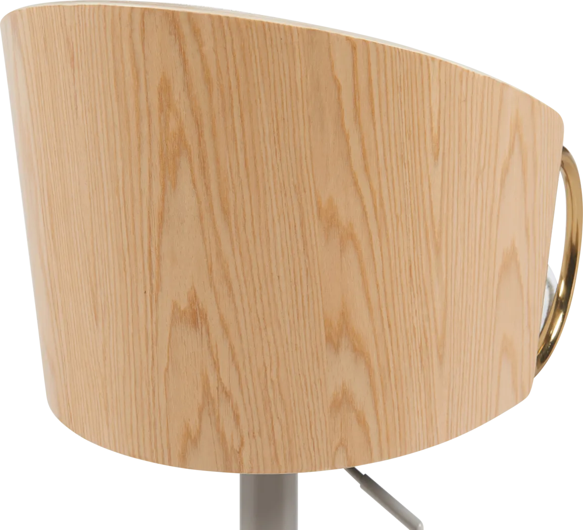 Yewshine White Barstool - Thumbnail - Image 5