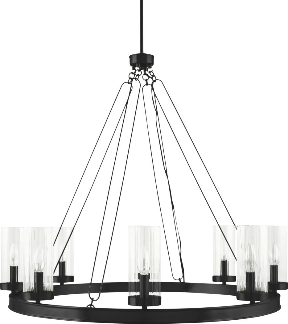 Yewwo Black Chandelier - Thumbnail - Image 1