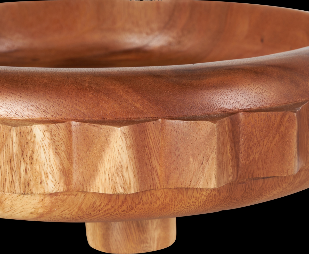 Yezohe Brown Large Bowl - Thumbnail - Image 3