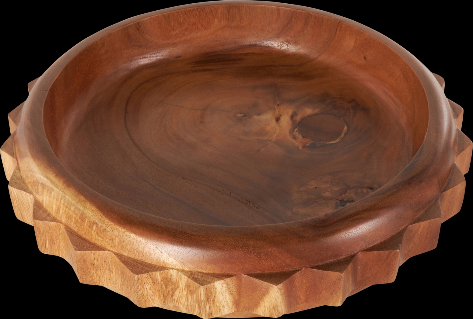 Yezohe Brown Large Bowl - Thumbnail - Image 6