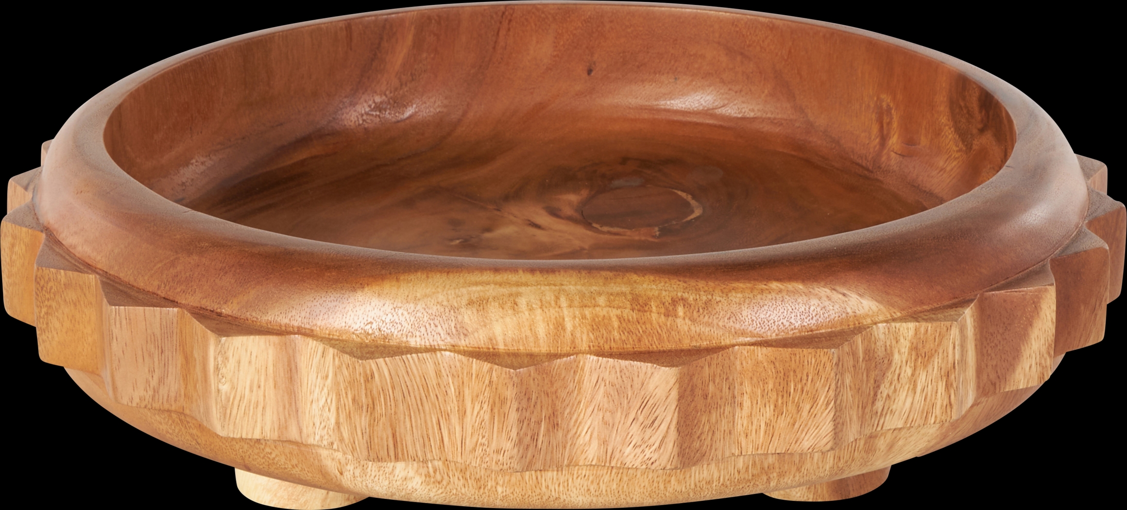 Yezohe Brown Large Bowl - Thumbnail - Image 7