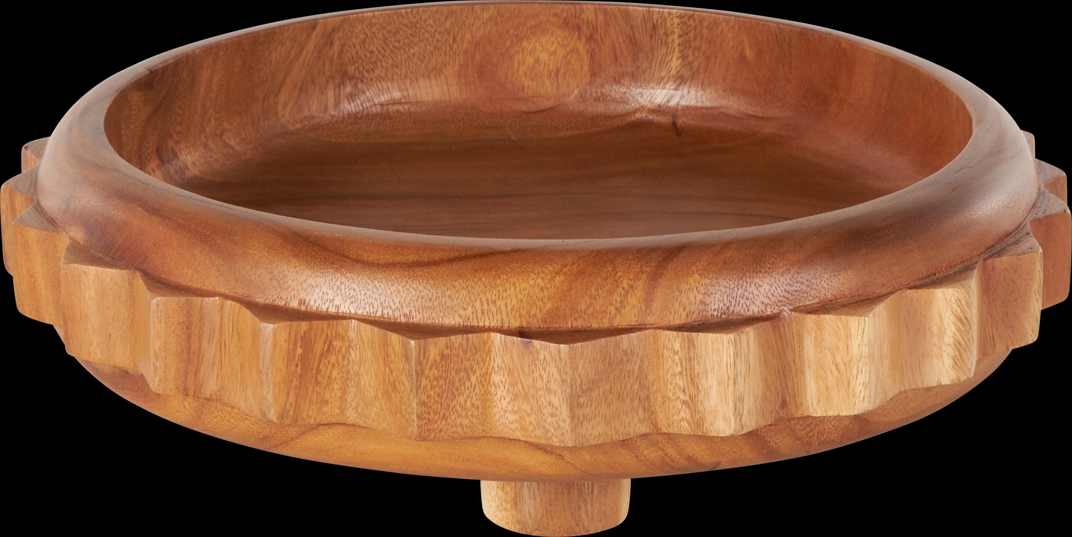 Yezohe Brown Large Bowl - Thumbnail - Image 1