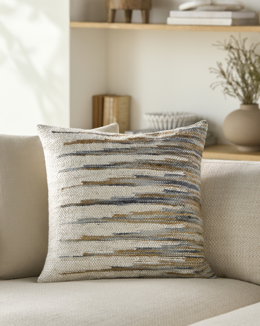 Yezu Brown Accent Pillow - Thumbnail - Image 2