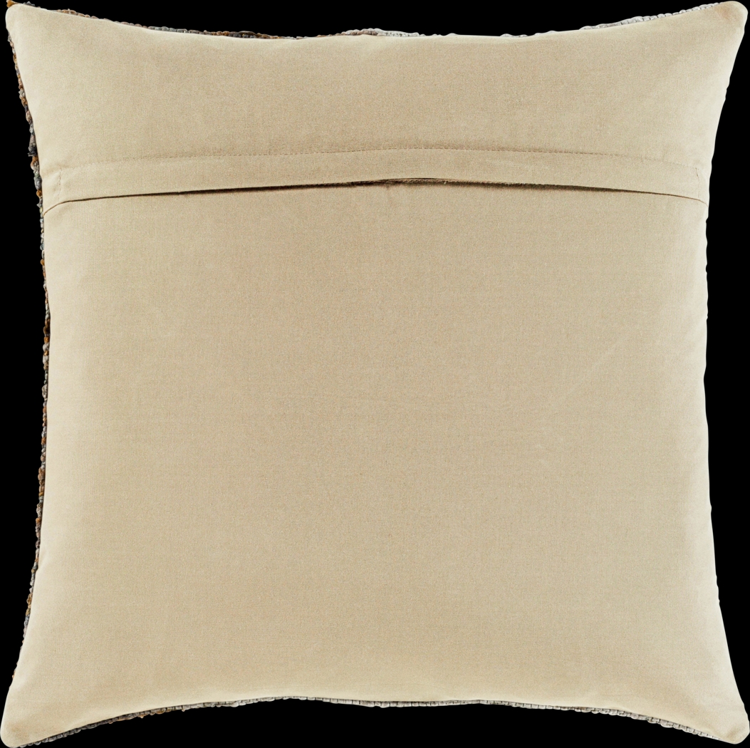 Yezu Brown Accent Pillow - Thumbnail - Image 3