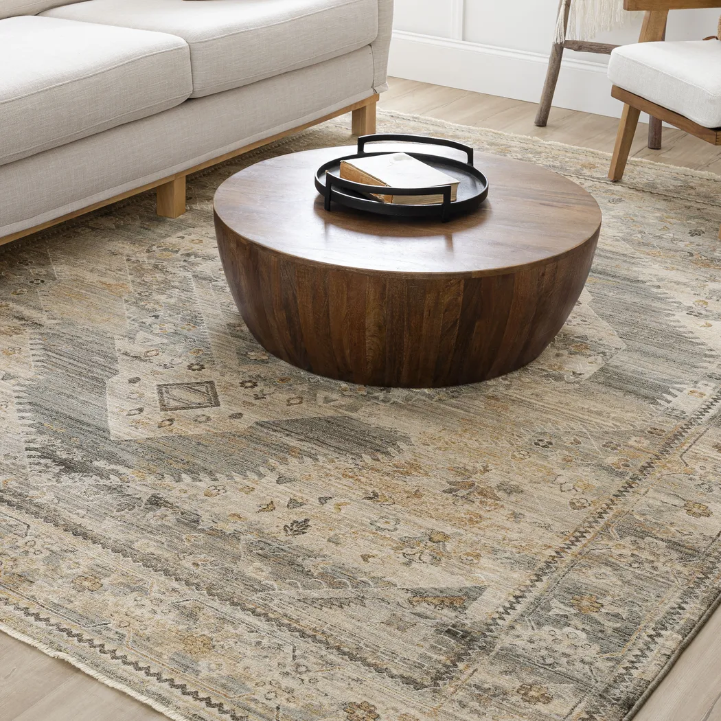 Yifah Beige 6'7 x 9'6 Rug - Image 3