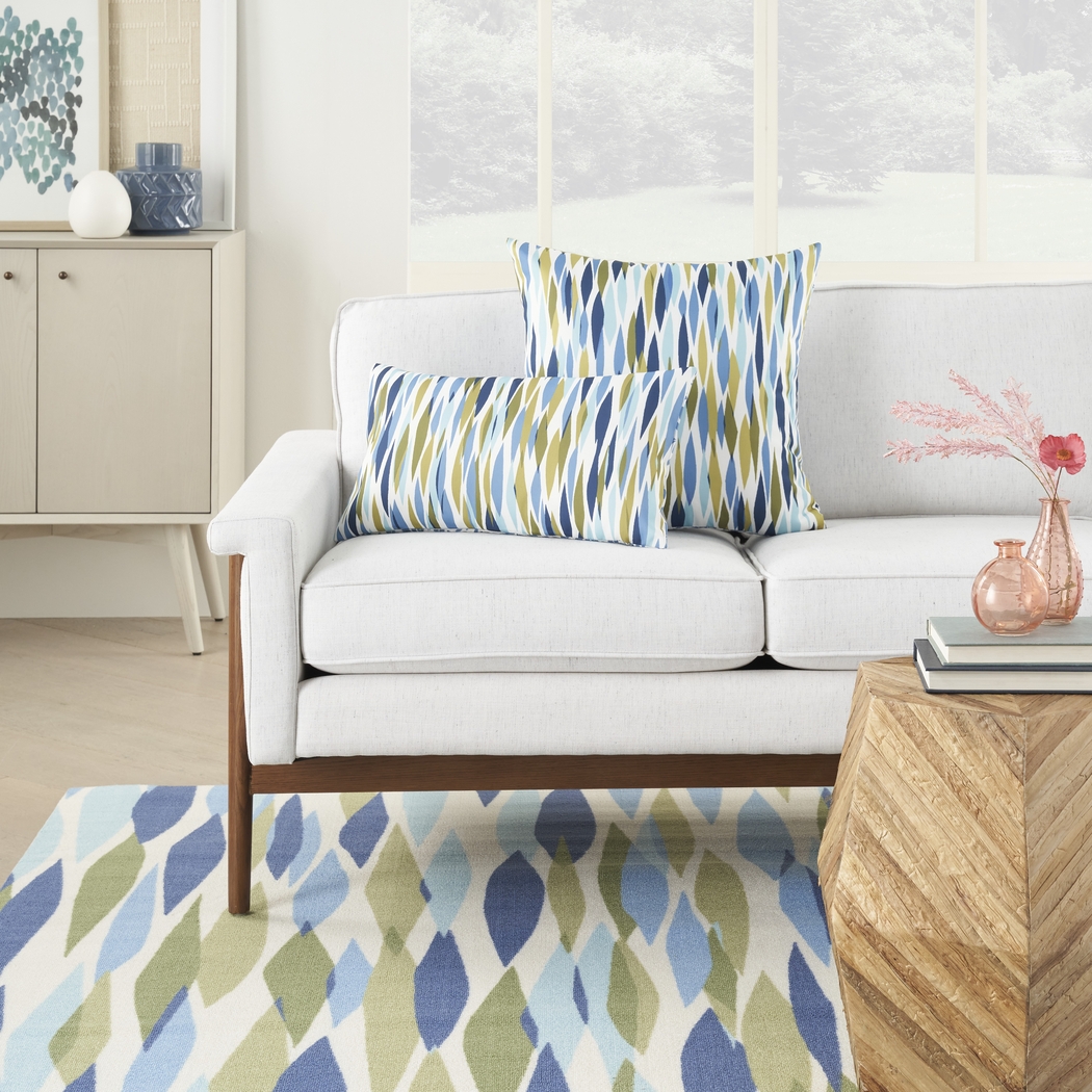 Yinven Navy Indoor/Outdoor Accent Pillow - Thumbnail - Image 5