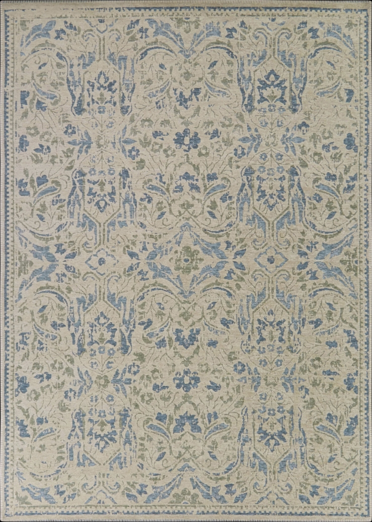Yitri Blue 7'10 x 10' Rug - Thumbnail - Image 1