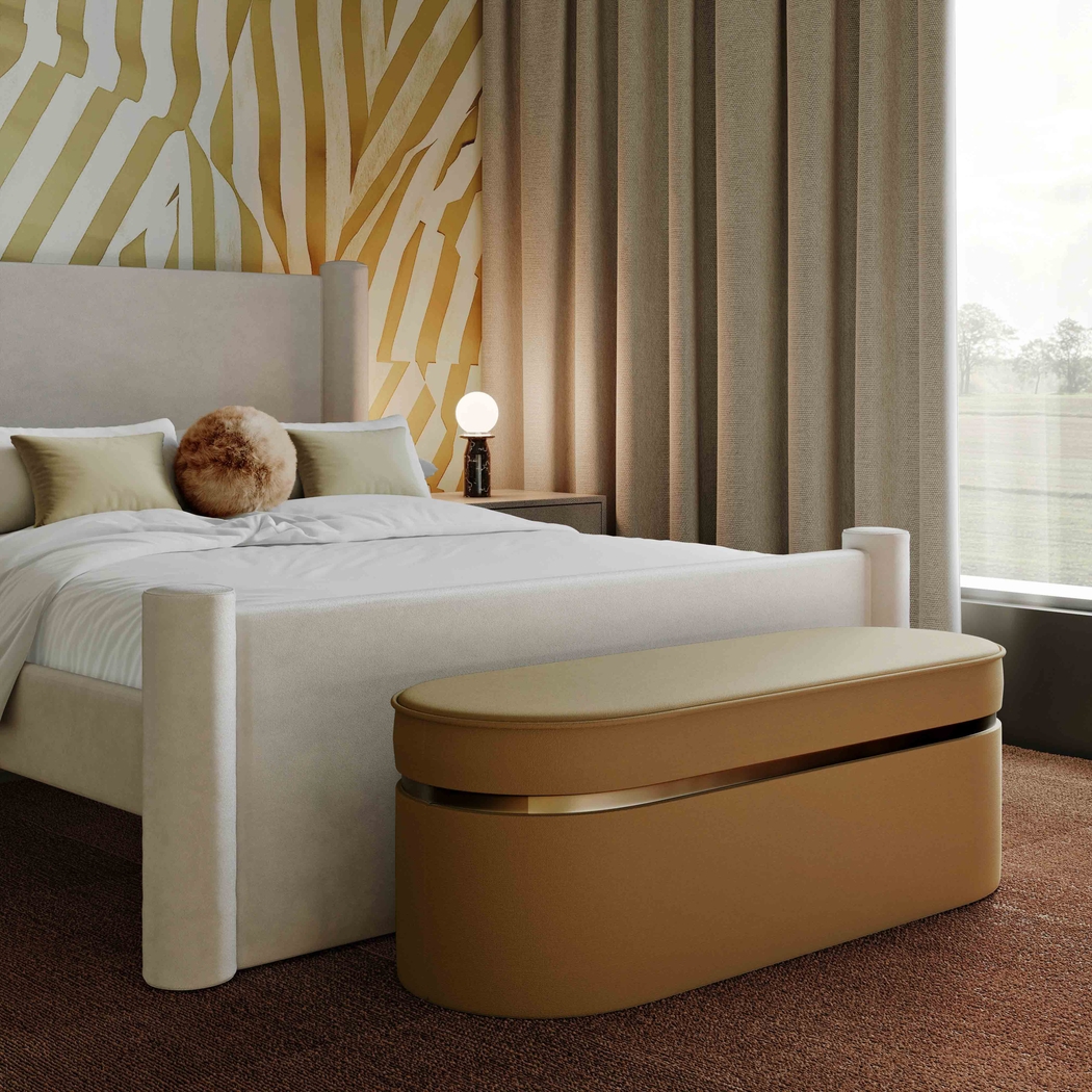 Yoalana Honey Accent Bench - Thumbnail - Image 2