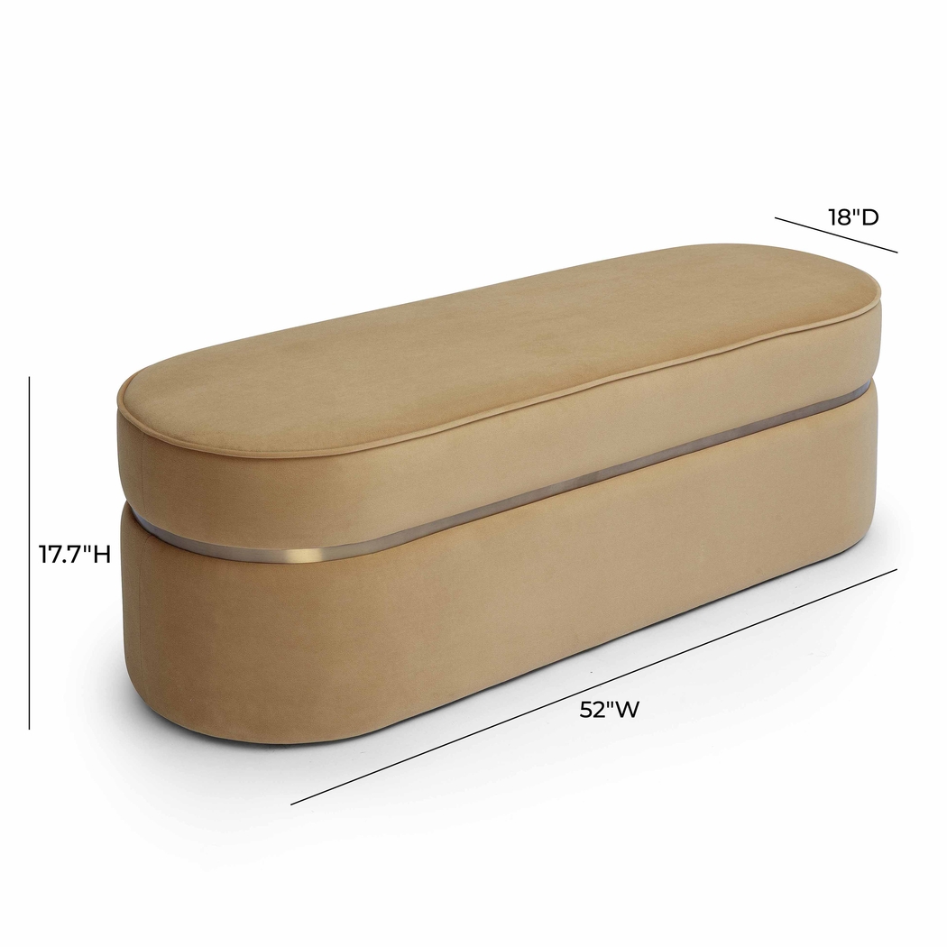 Yoalana Honey Accent Bench - Thumbnail - Image 6