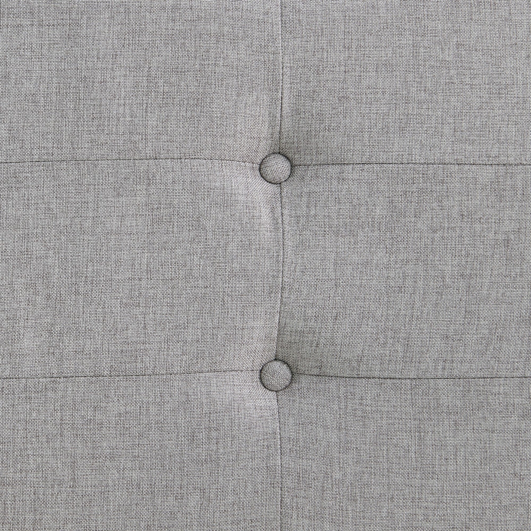 Yoest Gray 3pc Storage Ottoman Set - Thumbnail - Image 3