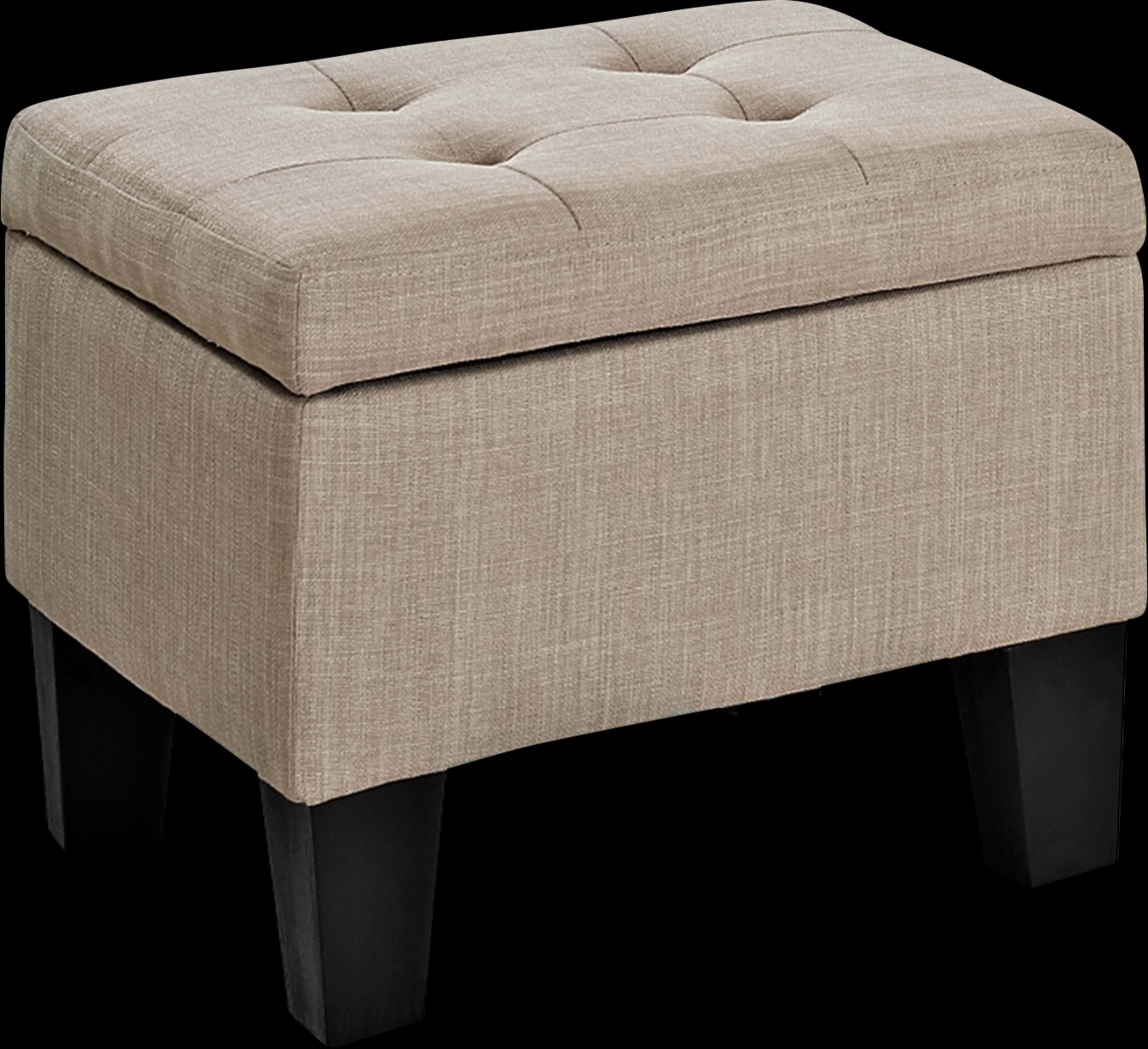 Yoest Natural 3pc Storage Ottoman Set - Thumbnail - Image 5