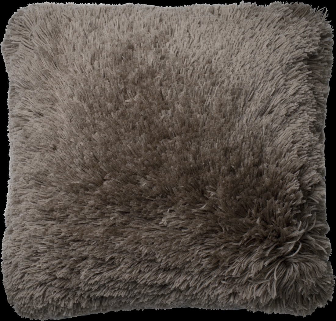 Yogi Taupe Accent Pillow - Thumbnail - Image 1