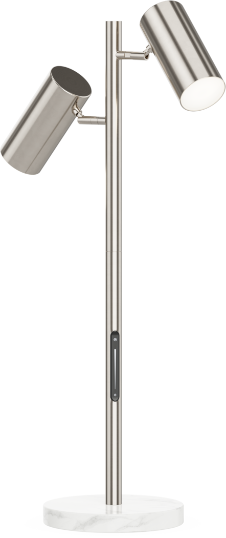 Yokimo Loop Silver Table Lamp - Thumbnail - Image 1