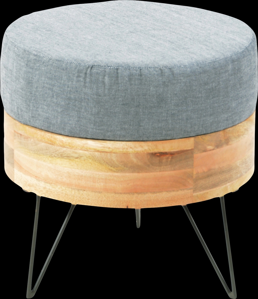 Yonna Bay Round Pouf - Thumbnail - Image 1