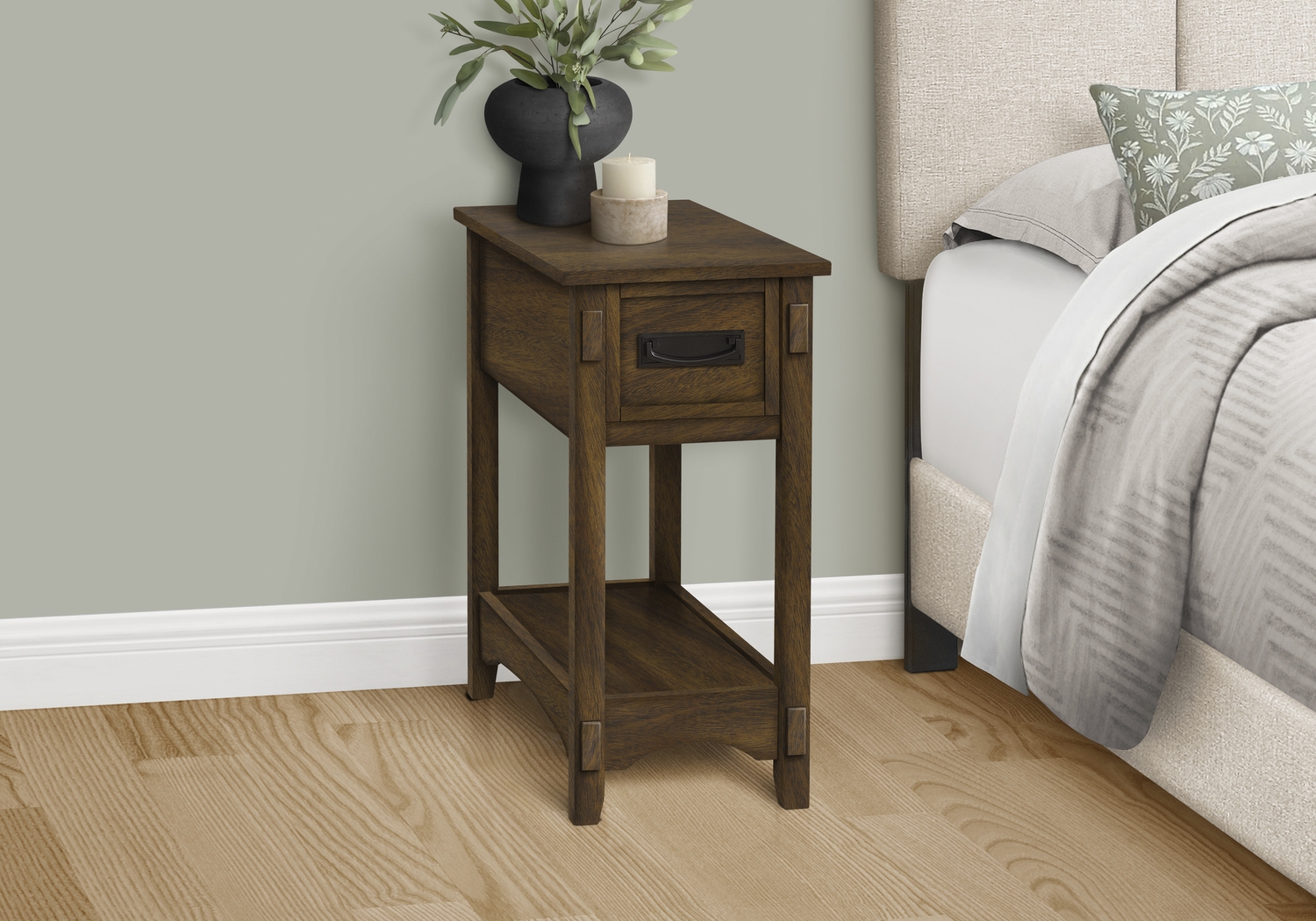 Yonview Walnut Accent Table - Thumbnail - Image 3