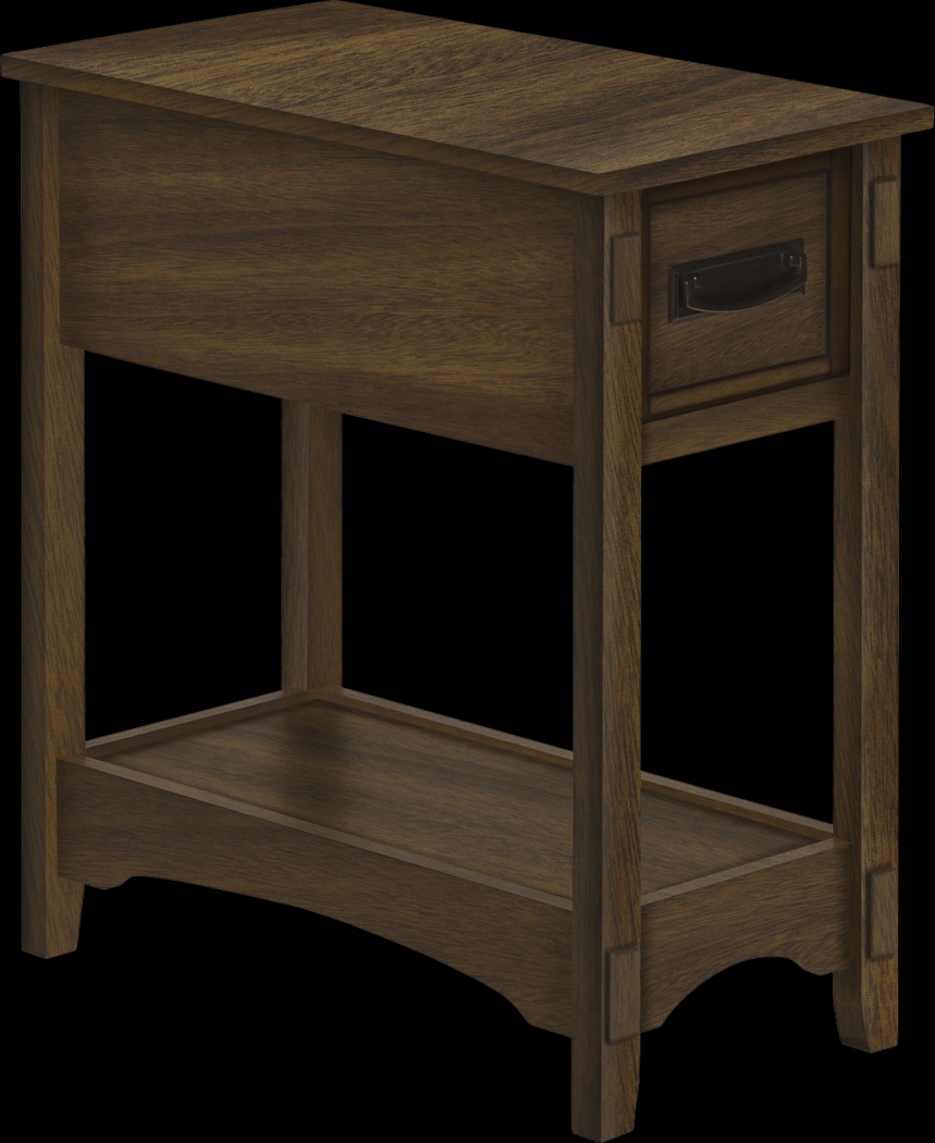 Yonview Walnut Accent Table - Thumbnail - Image 1