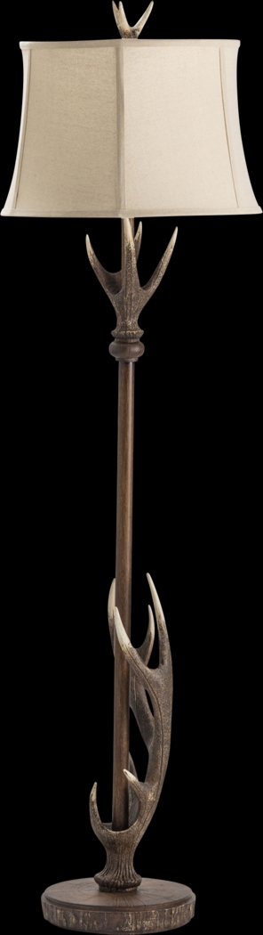 York Court Natural Floor Lamp - Thumbnail - Image 2