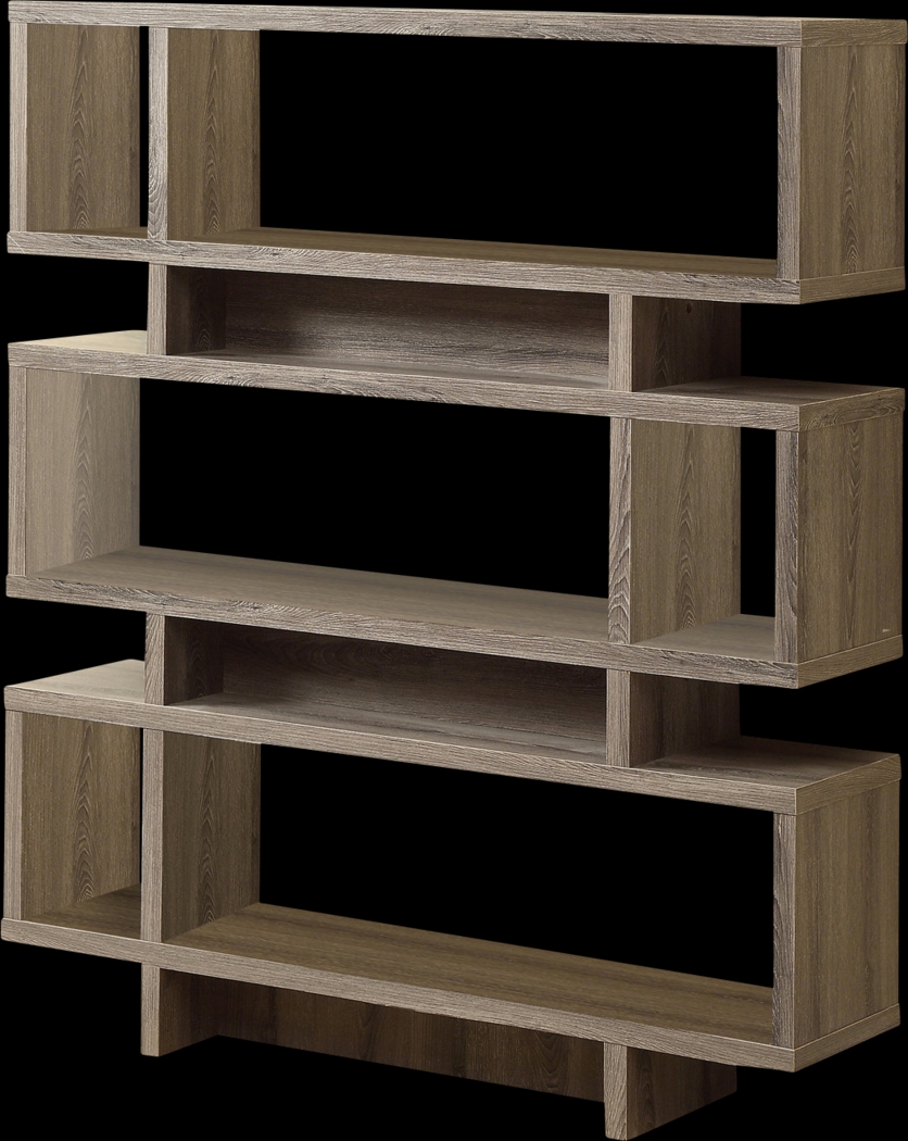Yorkwood Taupe Bookcase - Thumbnail - Image 1