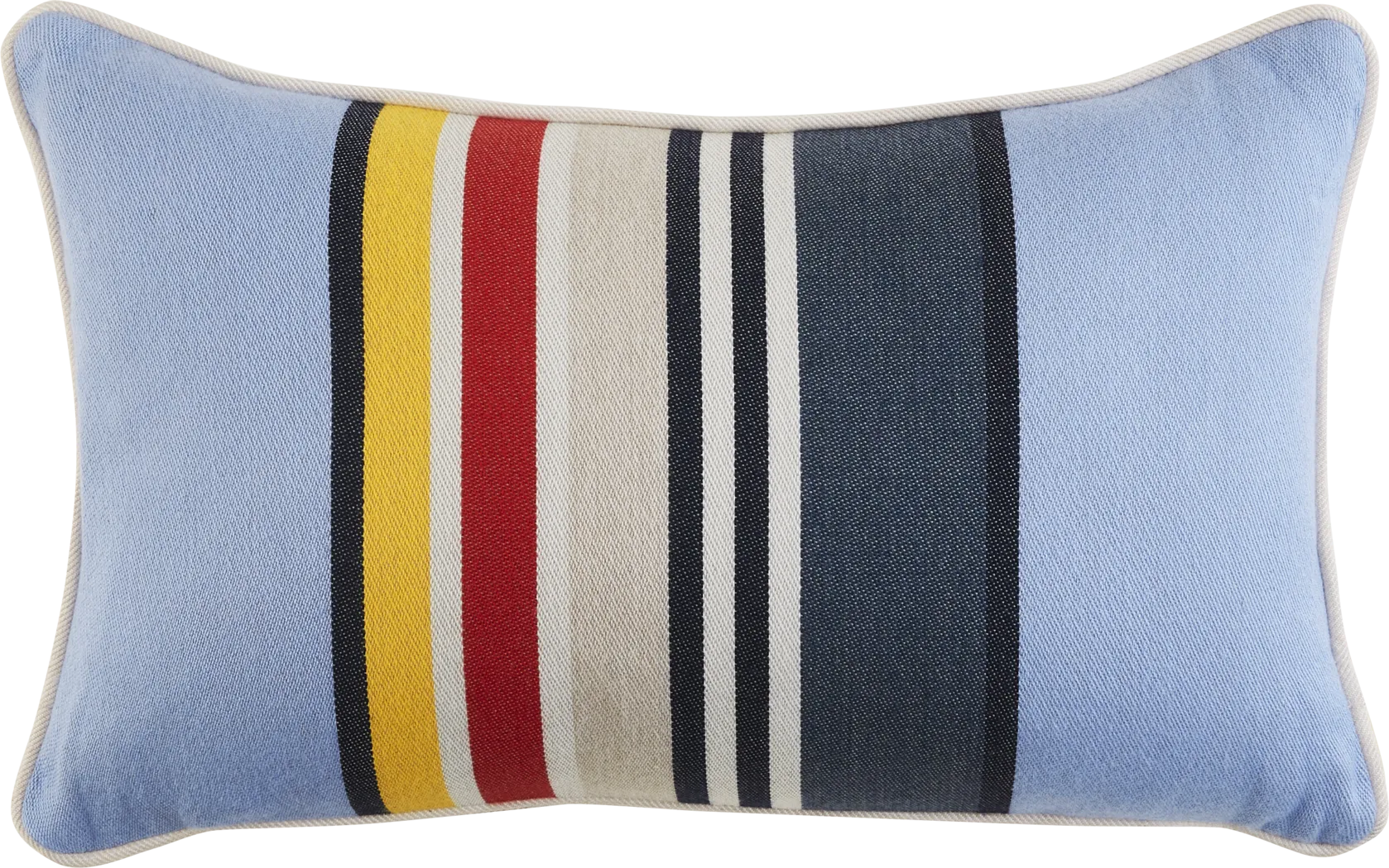 Yosemite Stripe Sky Indoor/Outdoor Kidney Pillow - Thumbnail - Image 1