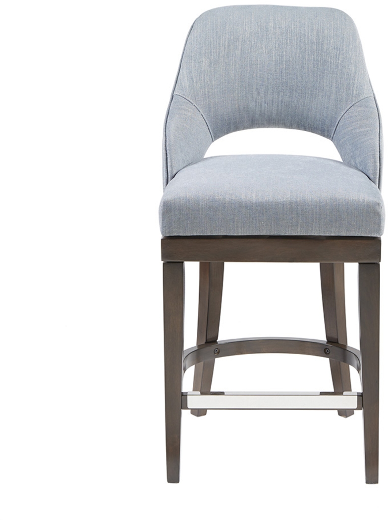 Youngberry Blue Counter Height Stool - Thumbnail - Image 2