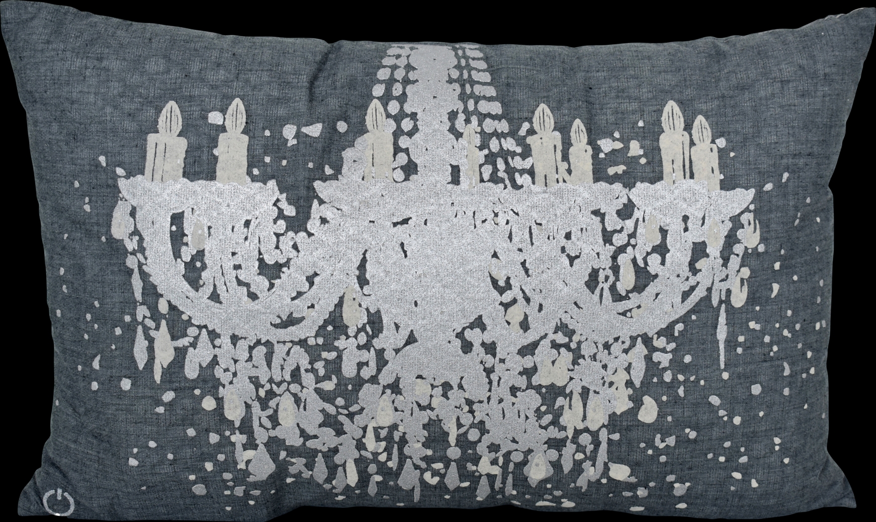 Youpon Blue Throw Pillow - Thumbnail - Image 1