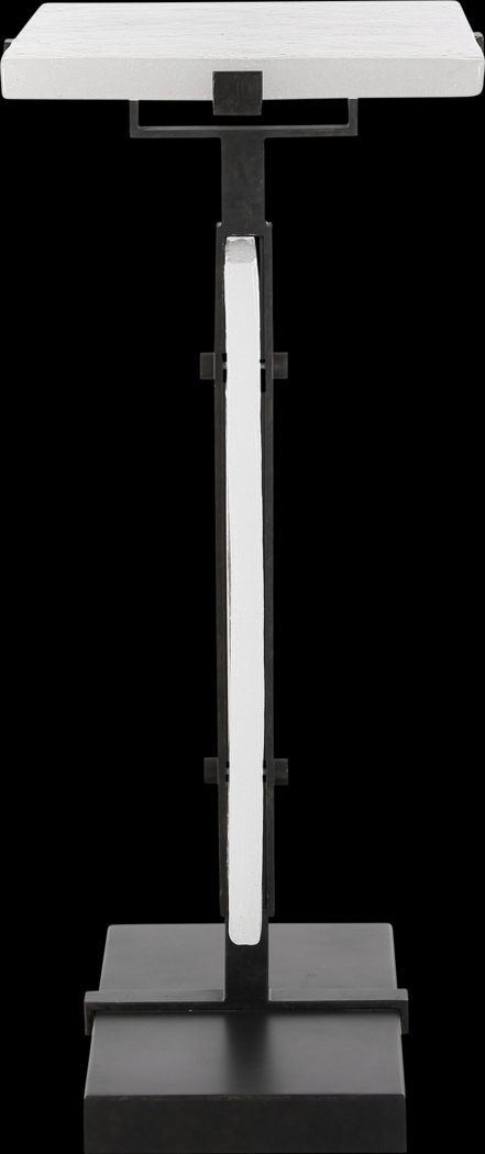 Yoya White Accent Table - Thumbnail - Image 1