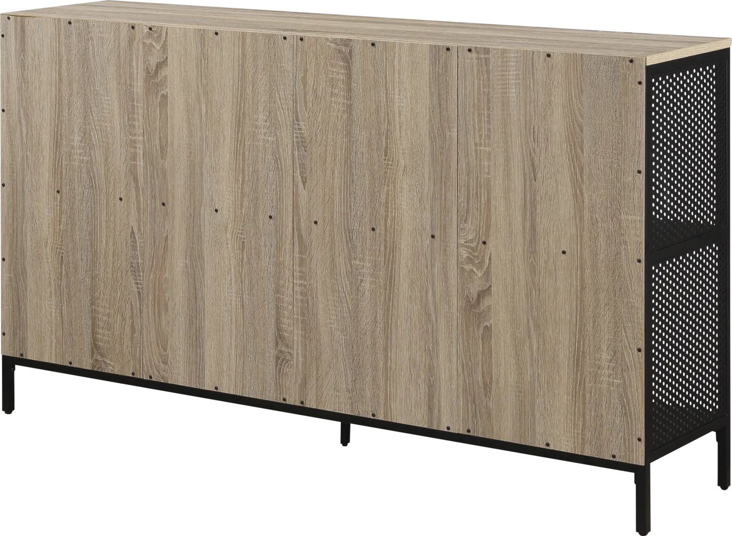 Ysaac Brown Storage Bookcase - Thumbnail - Image 3