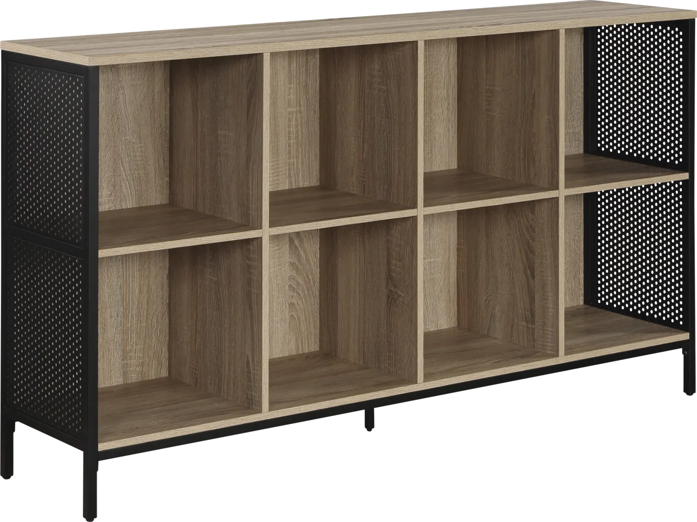Ysaac Brown Storage Bookcase - Thumbnail - Image 1