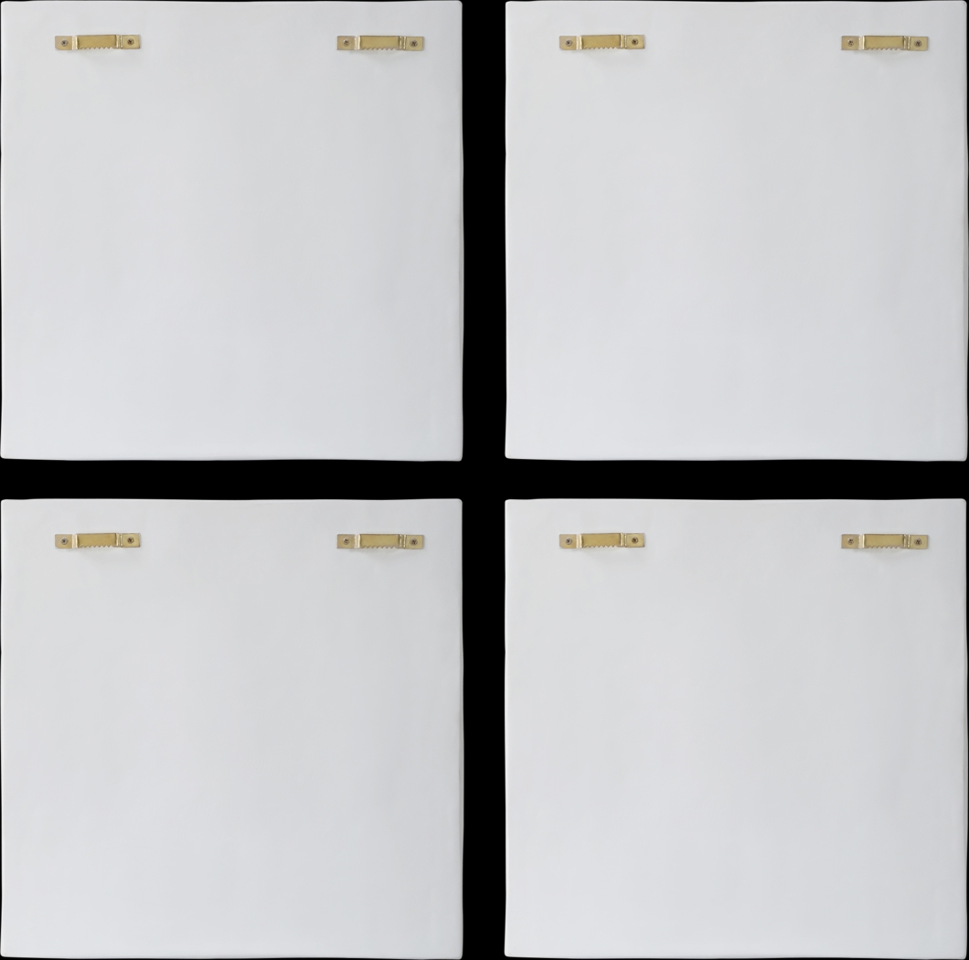 Yuaher White Wall Decor, Set of 4 - Thumbnail - Image 7