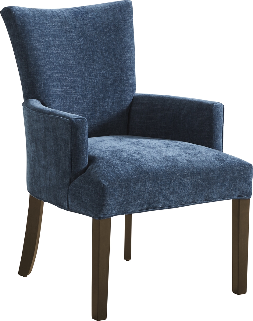 Yuliana Blue Arm Chair - Thumbnail - Image 2