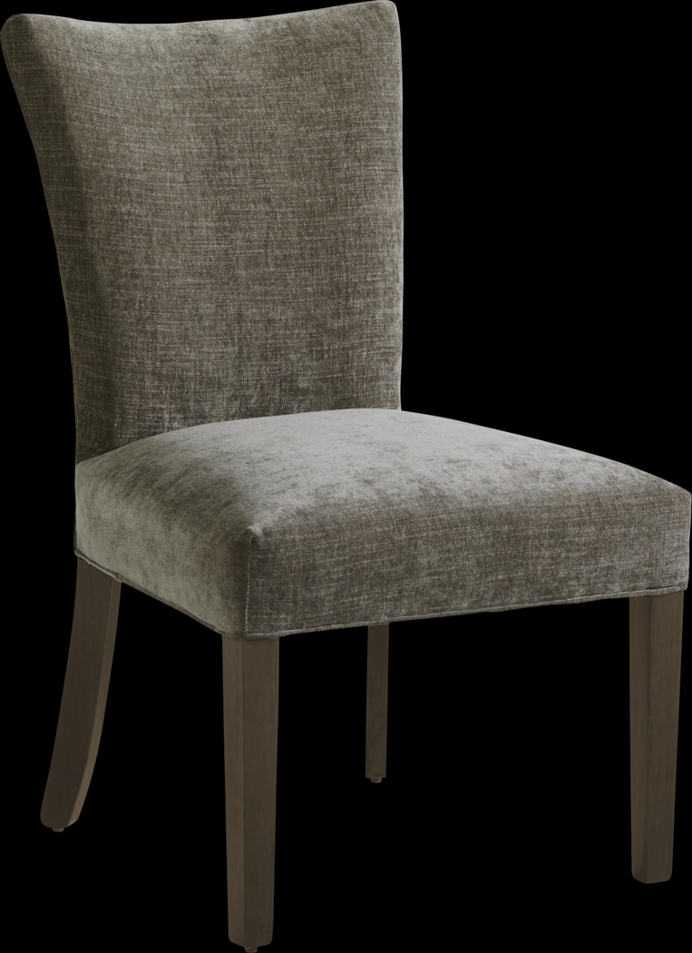 Yuliana Charcoal Side Chair - Thumbnail - Image 2