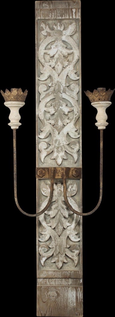 Yuma Summit Cream Sconce - Thumbnail - Image 1