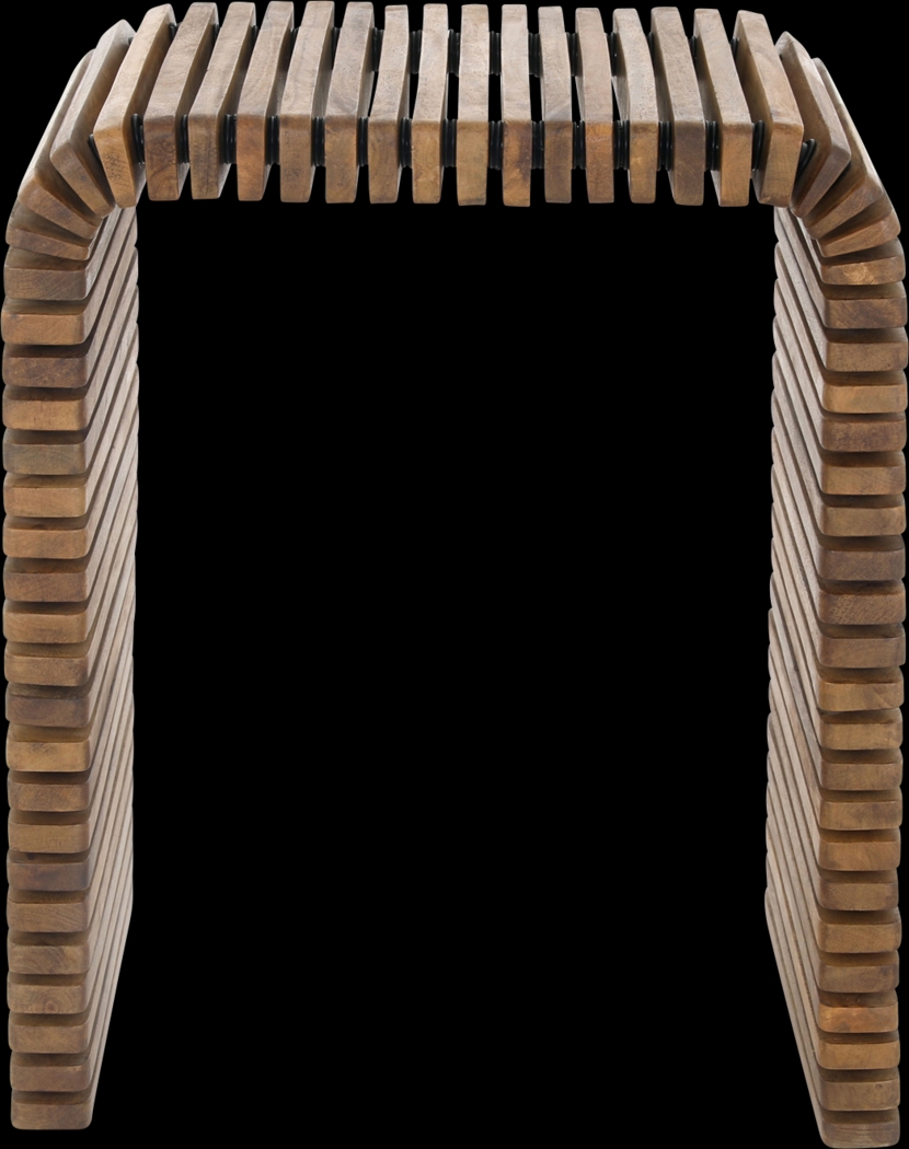 Yumda Brown Accent Table - Thumbnail - Image 1