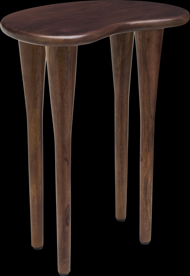 Yumei Brown End Table - Thumbnail - Image 4