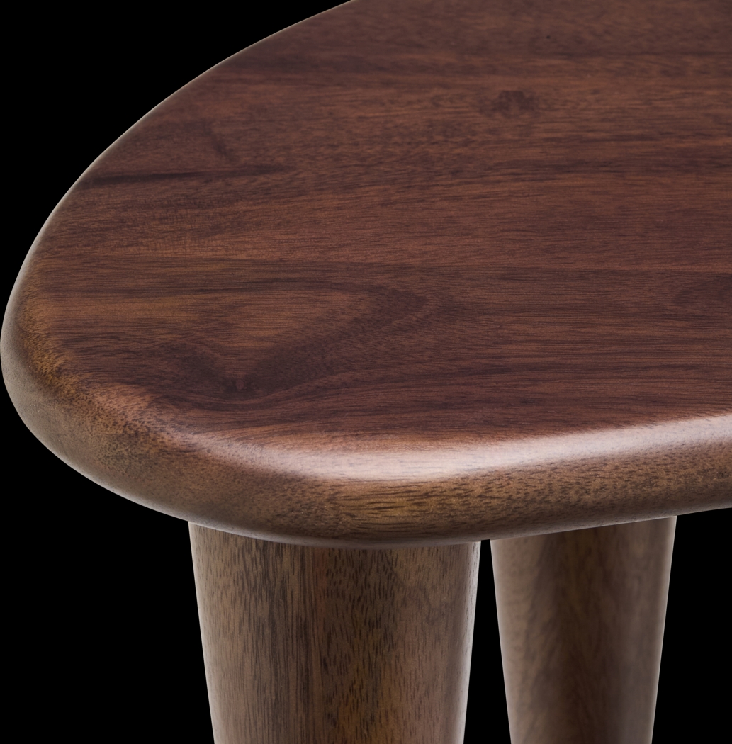 Yumei Brown End Table - Thumbnail - Image 8