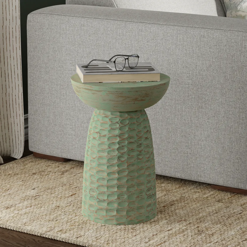 Yumma Green Accent Table - Thumbnail - Image 2