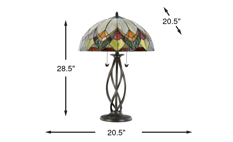 Dimension Image. Please refer to the Dimension Tab on this page for dimension details.